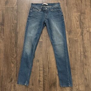 Levi's Classic Blue 524 Too Superlow Skinny Low Rise Jeans Size 5 Y2K NWT